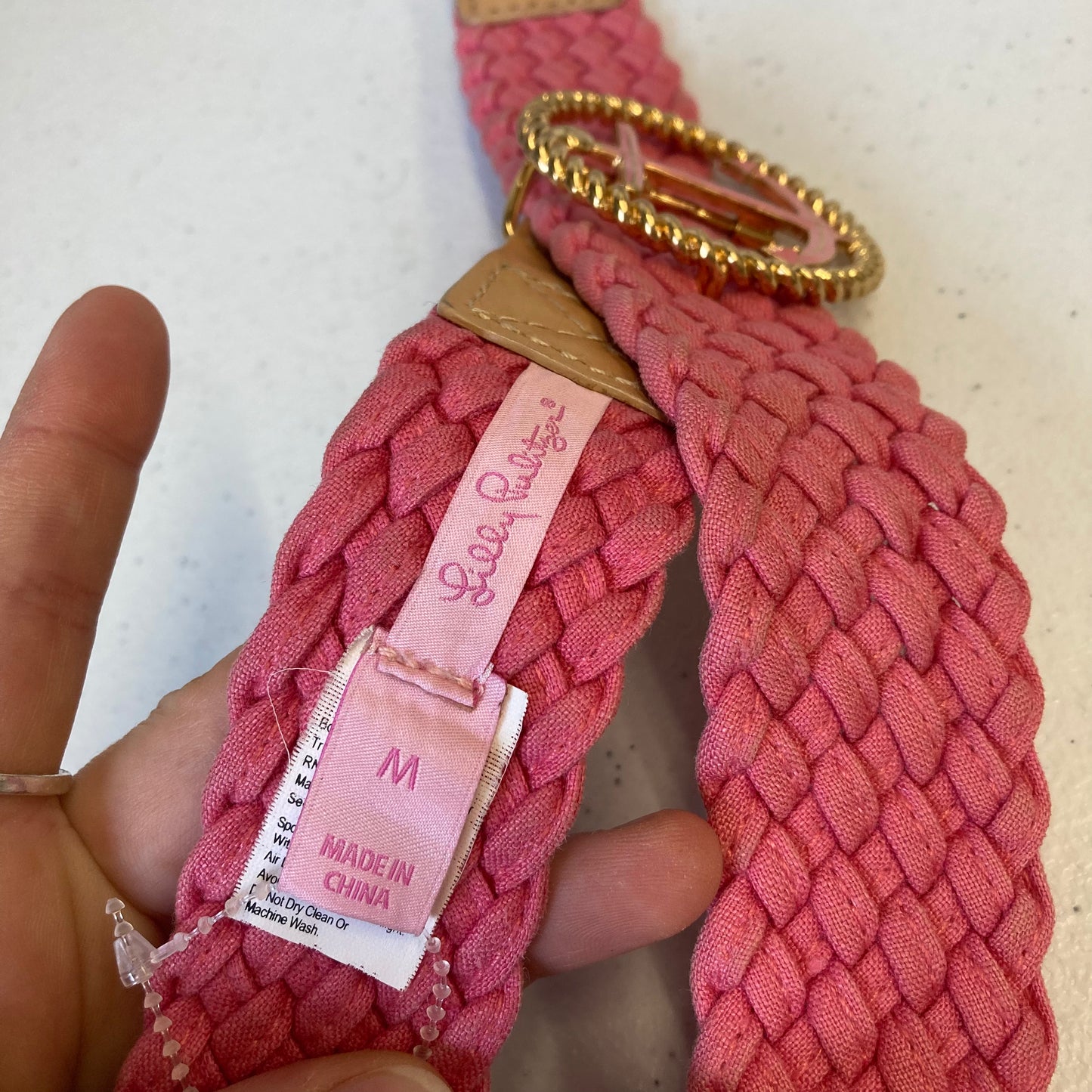 Belt Designer By Lilly Pulitzer In Pink
