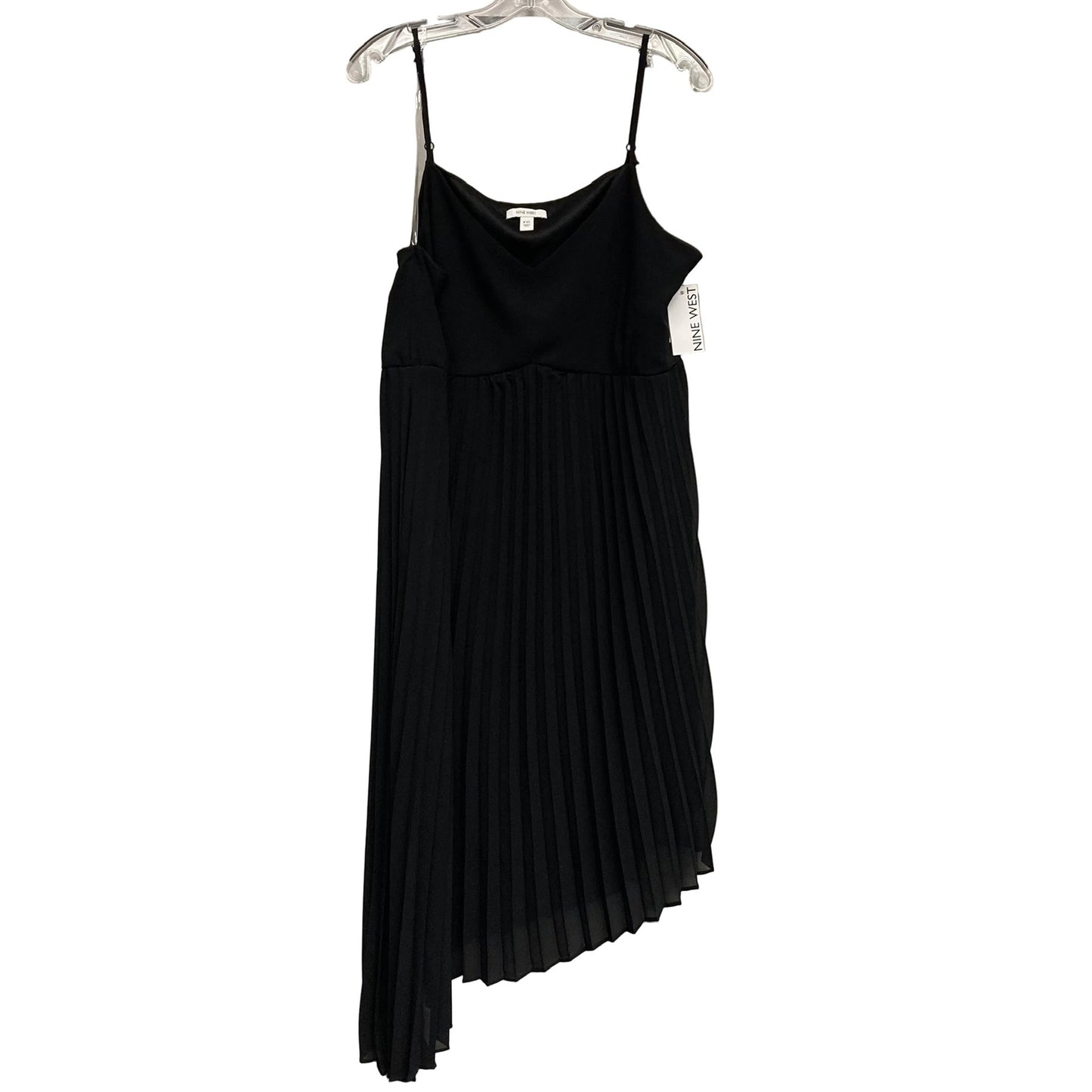 Dress Casual Midi By Nine West In Black, Size:1X