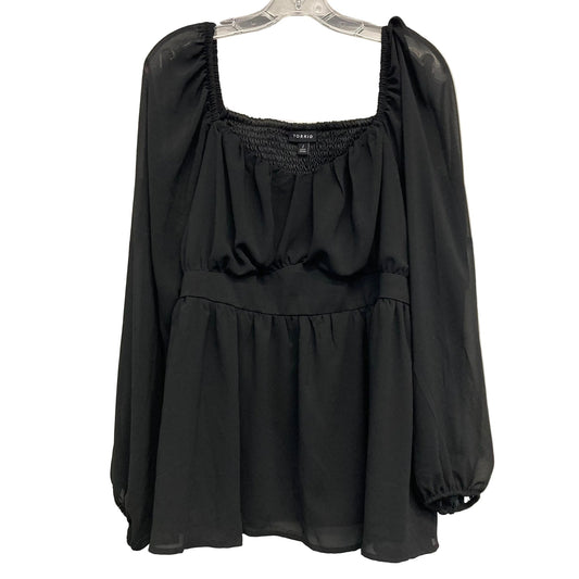 Top Ls By Torrid In Black, Size:2X