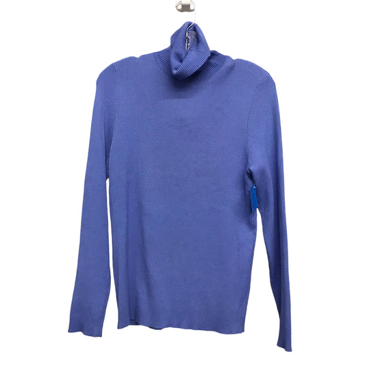 Sweater By Chicos In Blue, Size:L