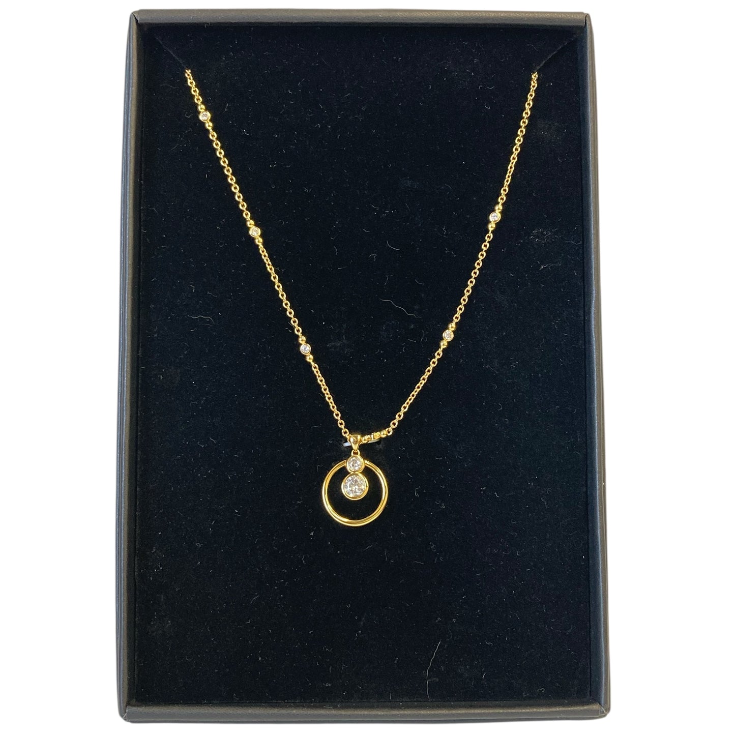 Necklace Charm By Badgley Mischka In Gold