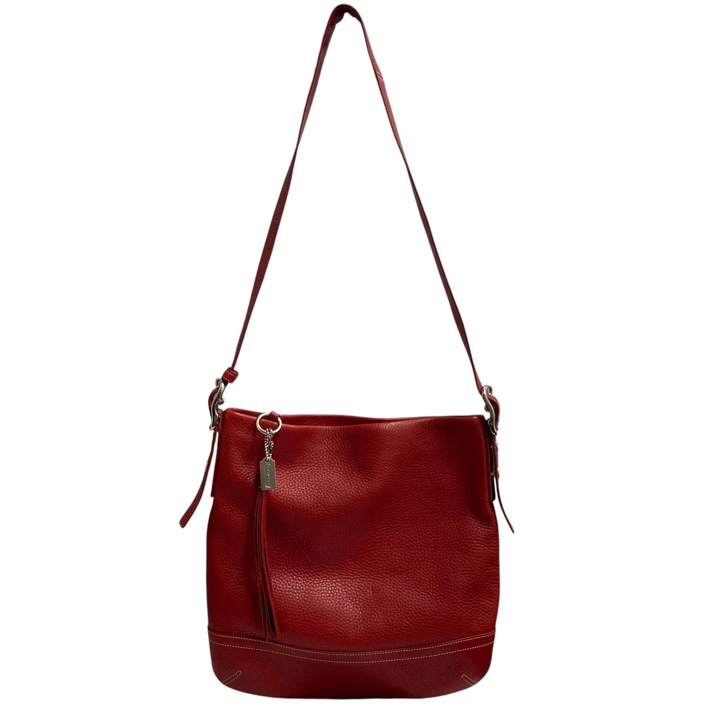 Crossbody Designer By Coach In Red, Size:Medium