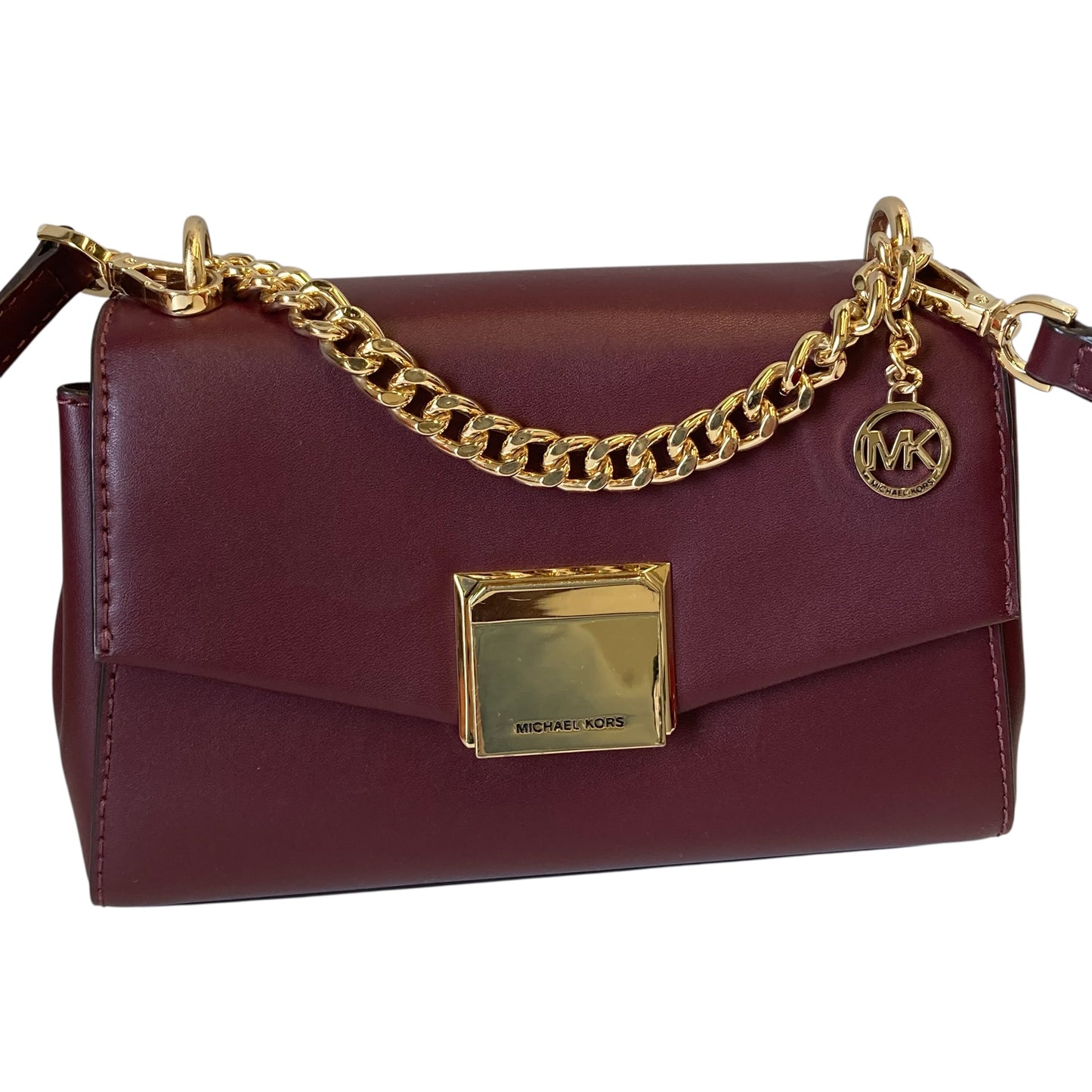 Crossbody Designer By Michael Kors In Red, Size:Small