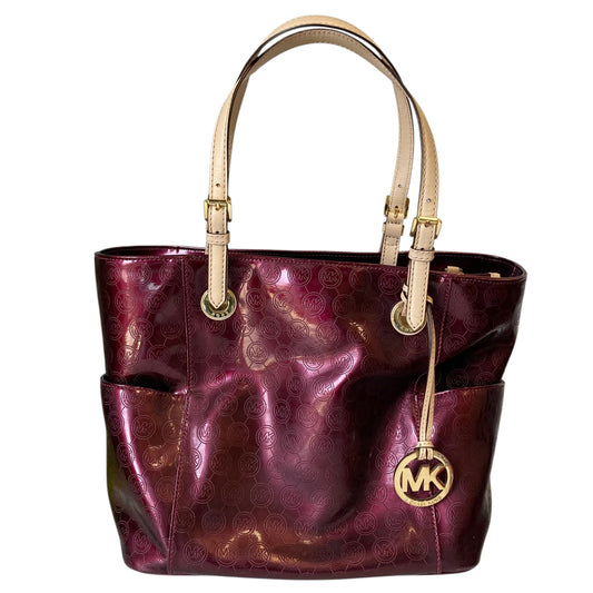 Handbag Designer By Michael Kors In Red, Size:Large