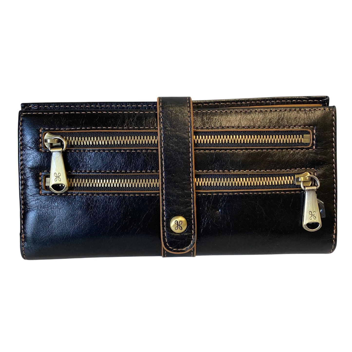 Wallet Leather By Hobo Intl In Brown, Size:Medium