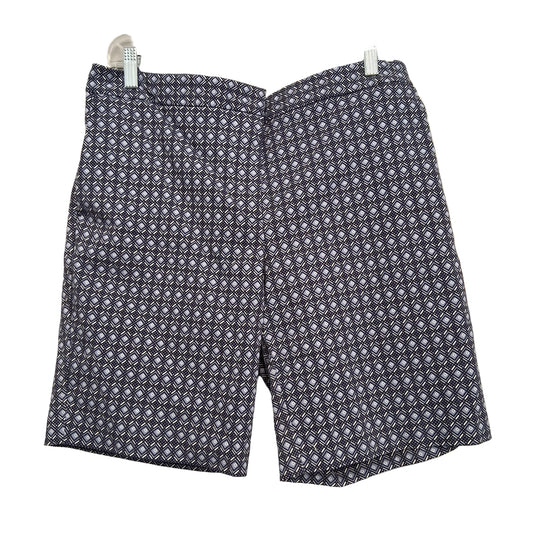 Shorts By Mario Serrani In Blue & White, Size:12