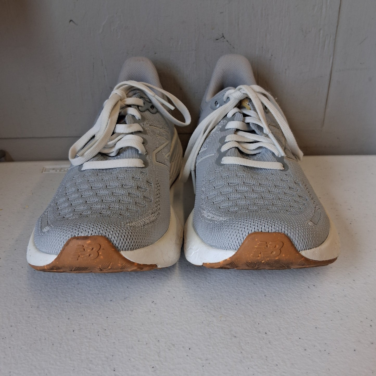Shoes Athletic By New Balance In Grey, Size:6