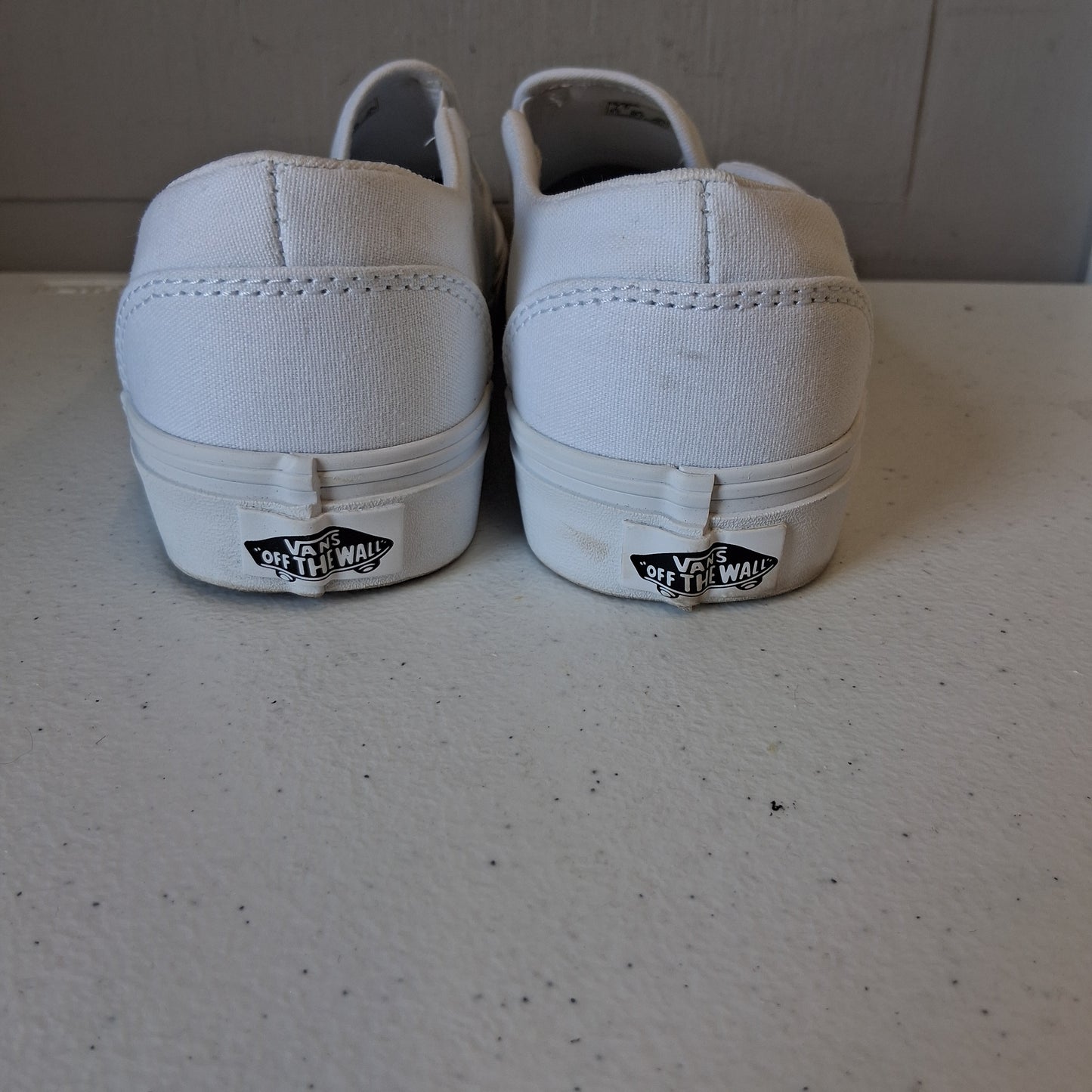 Shoes Sneakers By Vans In White, Size:7.5