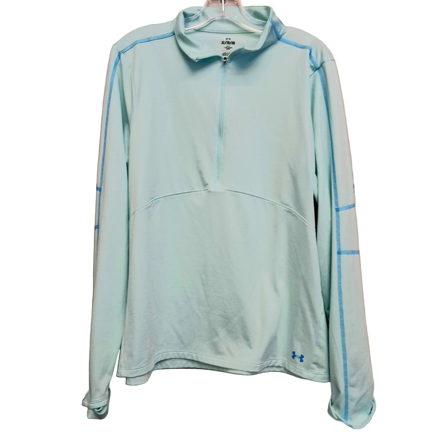 Athletic Jacket By Under Armour In Blue, Size:Xl