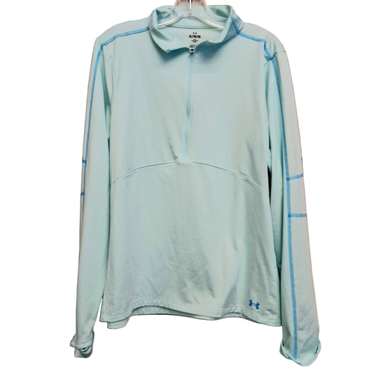 Athletic Jacket By Under Armour In Blue, Size:Xl