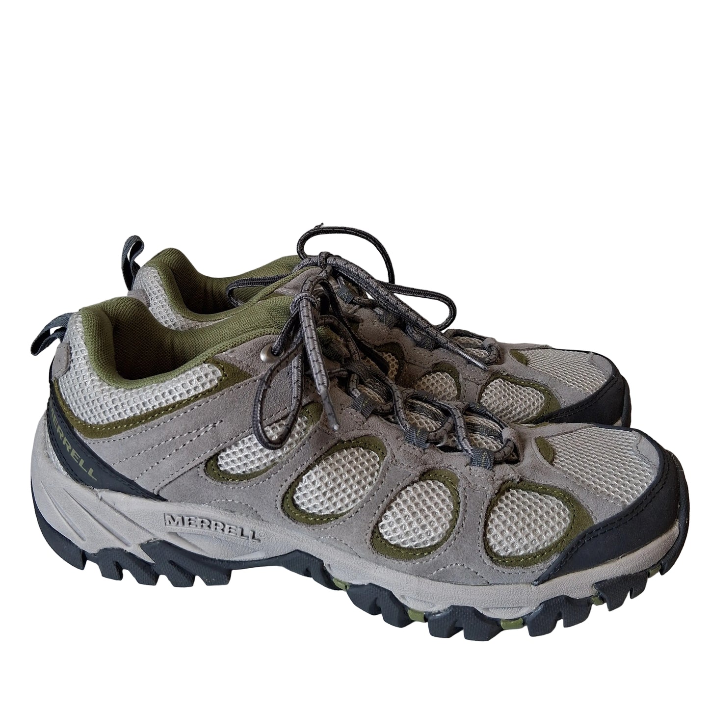 Shoes Hiking By Merrell In Green, Size:9