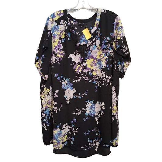 Top Ss By Torrid In Black & Purple, Size:4