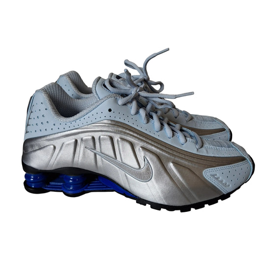 Shoes Sneakers By Nike In Blue & Silver, Size:8