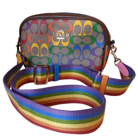 Crossbody Designer By Coach In Multi, Size:Medium