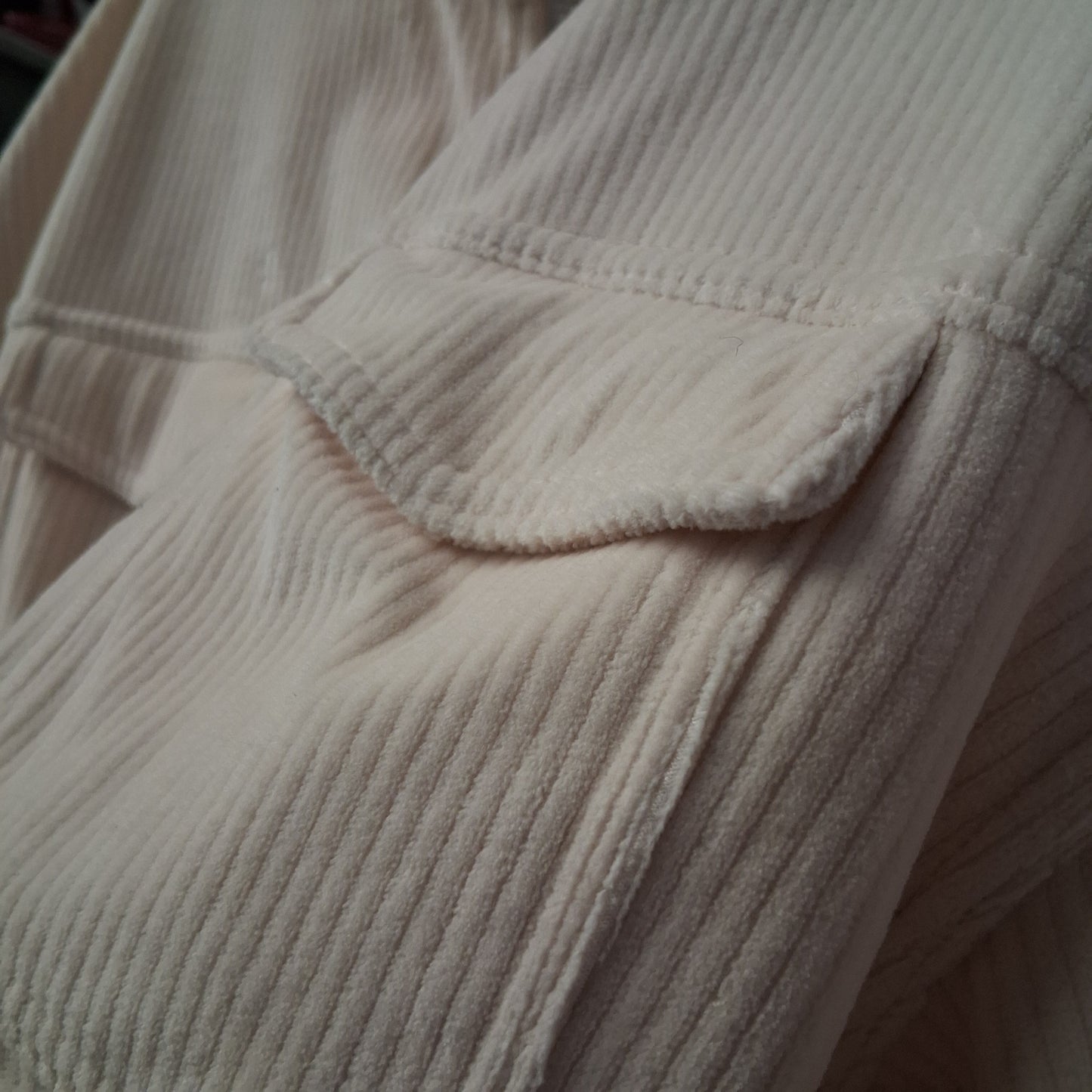 Jacket Other By Rae Mode In Cream, Size: L