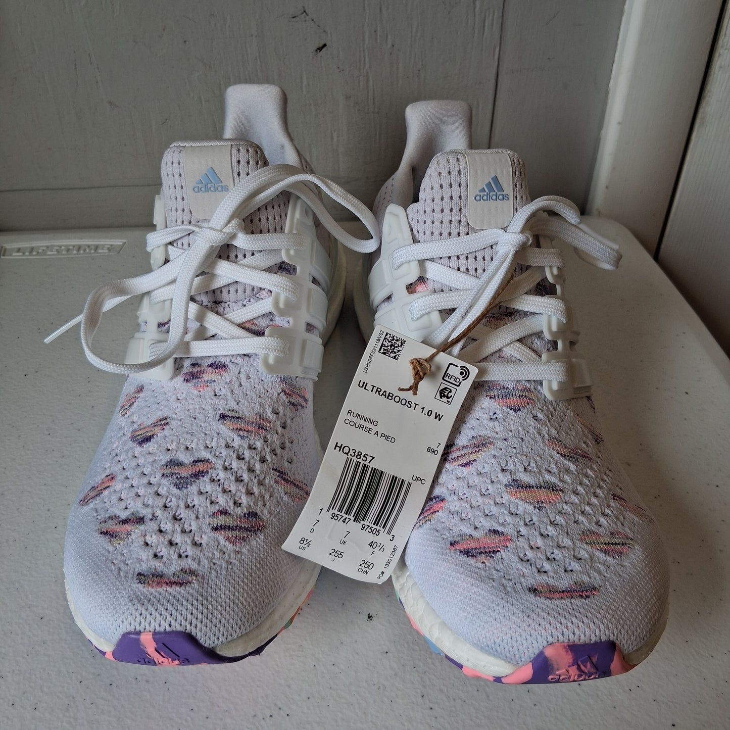 Shoes Athletic By Adidas In White, Size:8.5