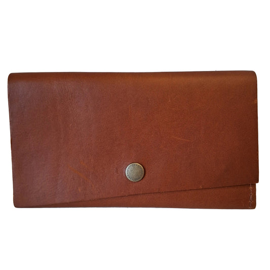 Wallet Leather By Portland Leather In Brown, Size:Large