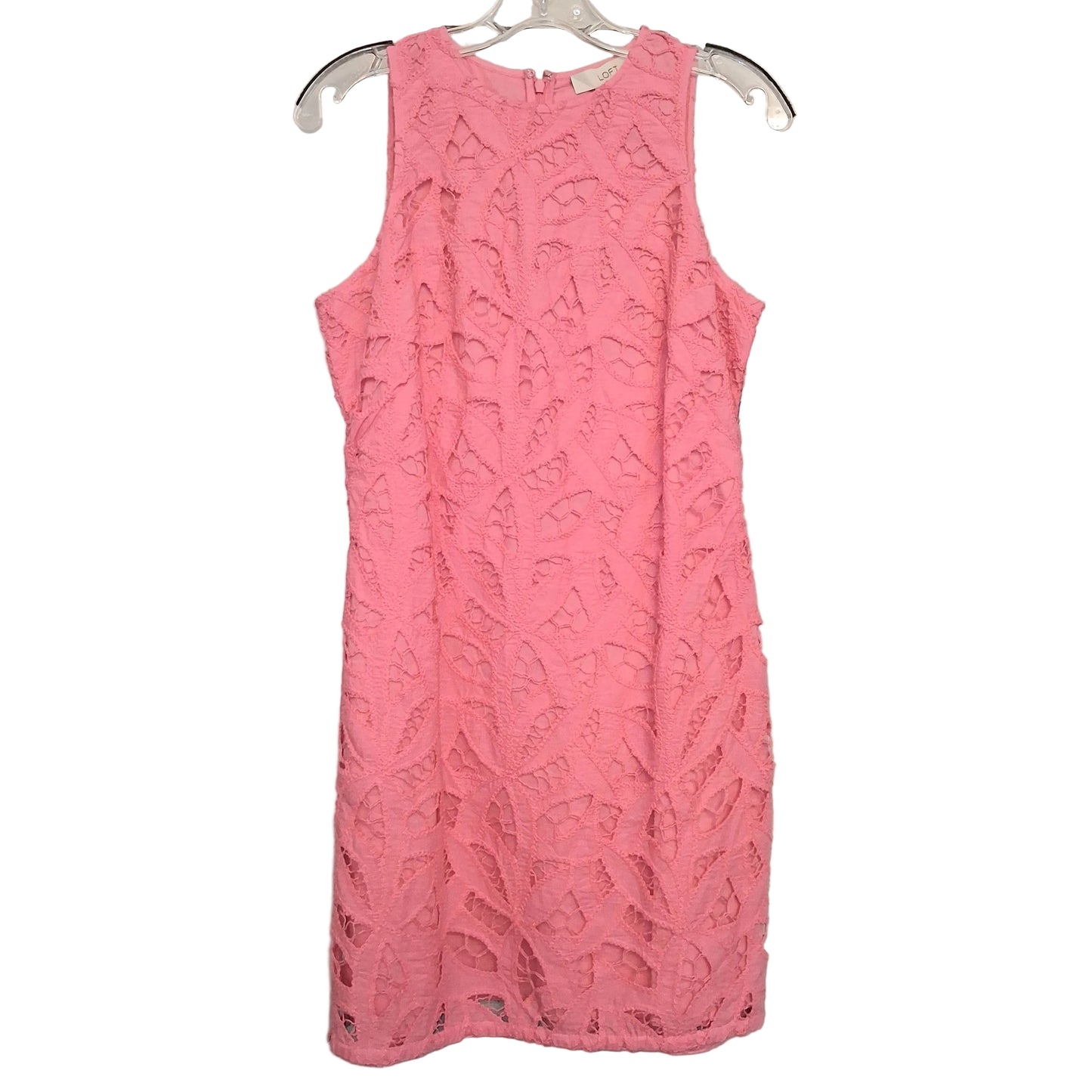 Dress Casual Short By Loft In Pink, Size:4
