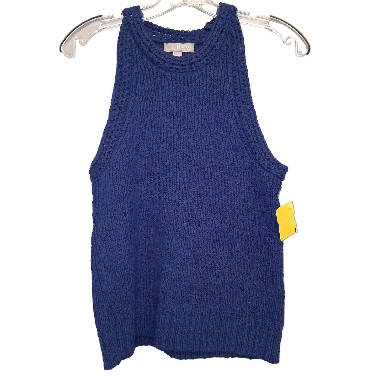 Vest Sweater By J. Crew In Blue, Size:S