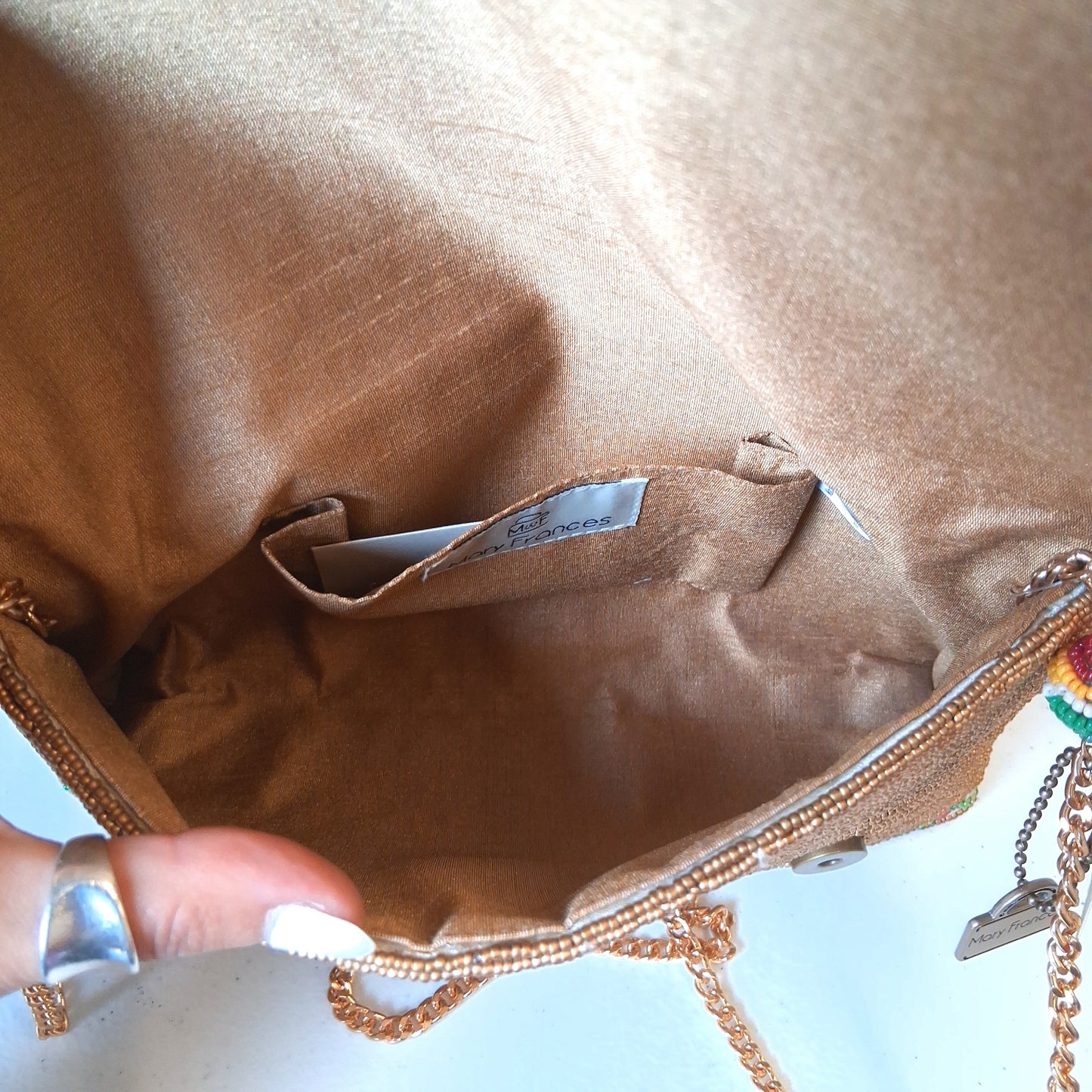 Clutch By Mary Frances, Size: Medium