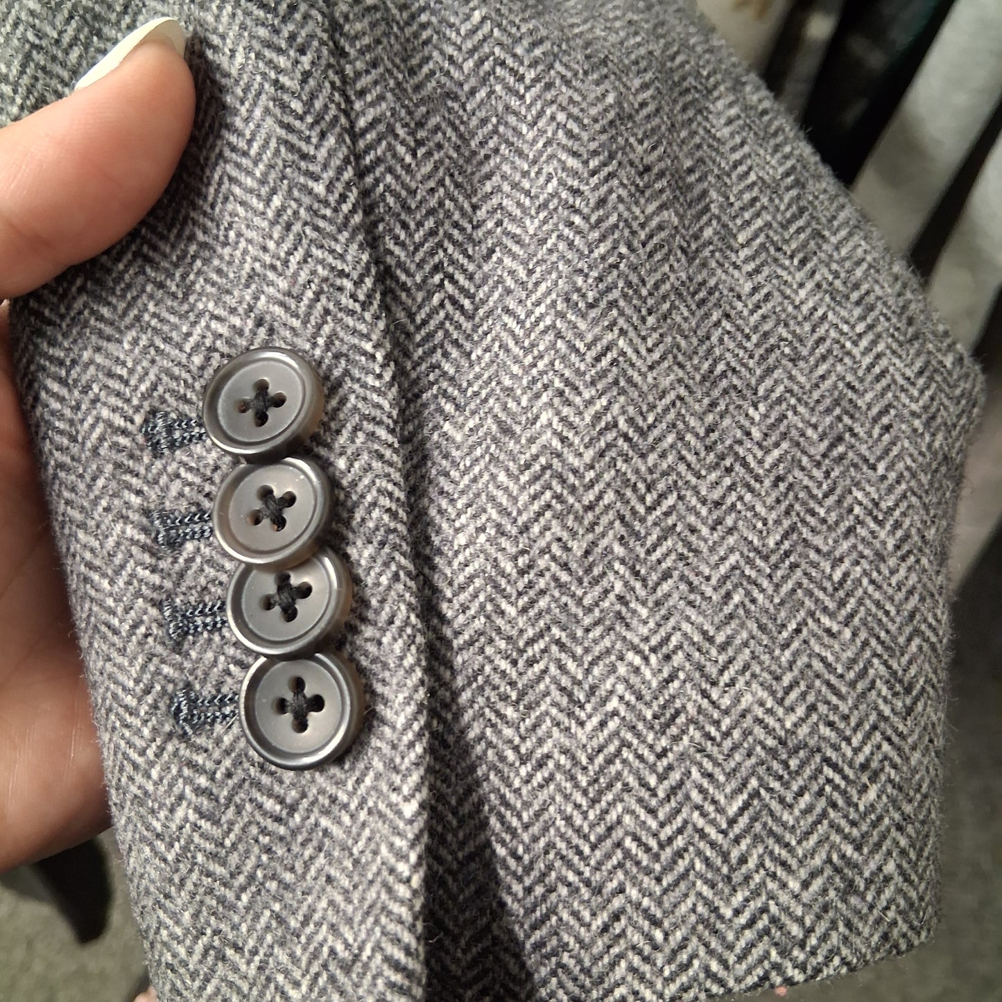 Blazer By Everlane In Grey, Size: S