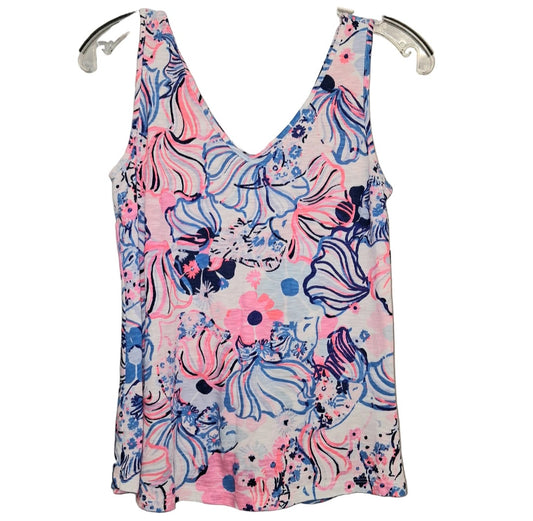 Tank Top Designer By Lilly Pulitzer In Multi, Size:Xs