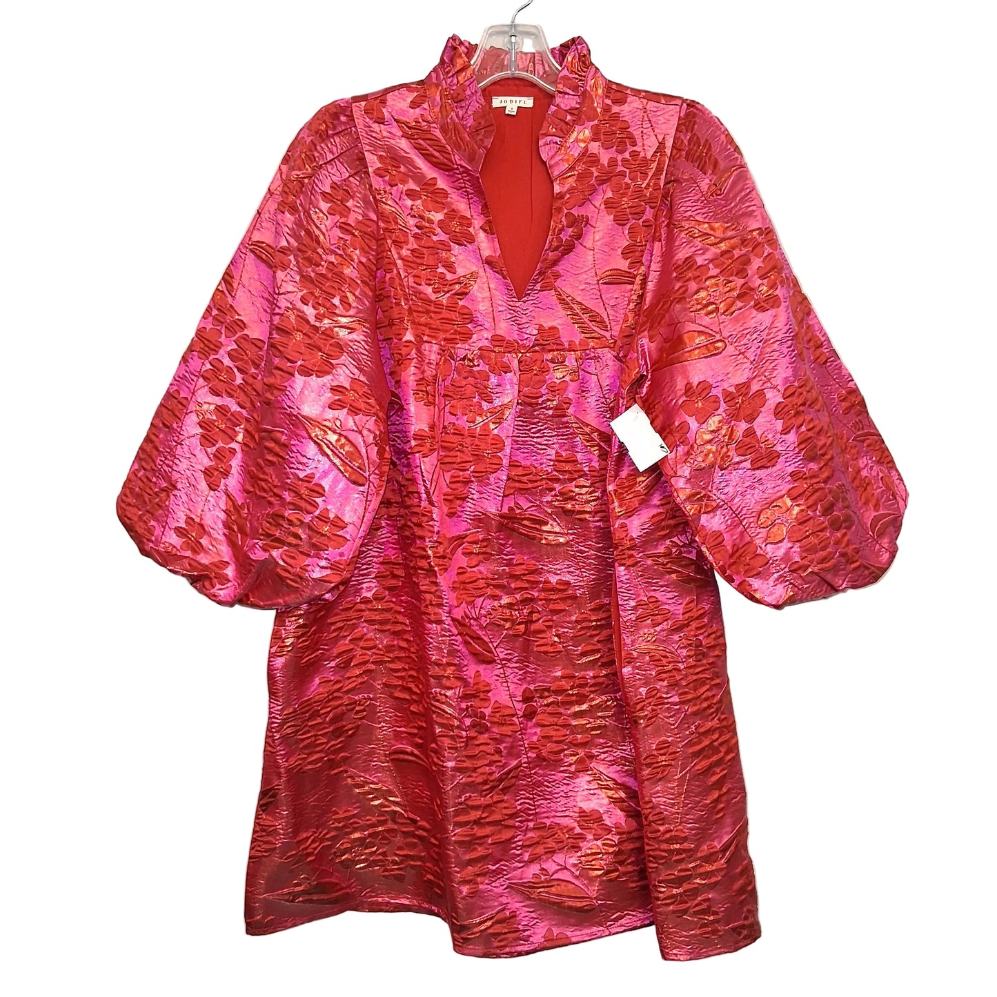 Dress Party Short By Jodifl In Pink & Red, Size:S
