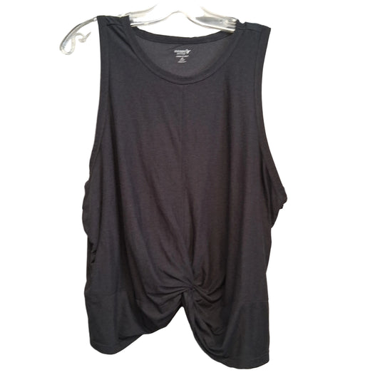 Athletic Tank Top By Old Navy In Grey, Size:2X