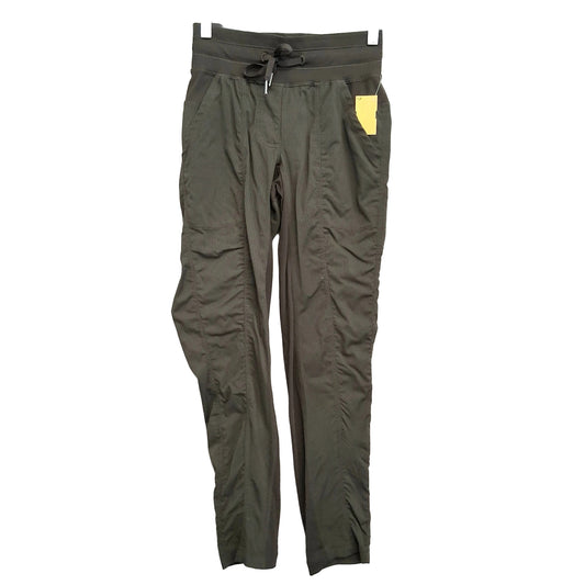 Athletic Pants By Lululemon In Green, Size:Xs