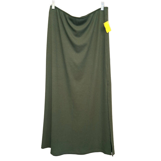 Skirt Maxi By American Eagle In Green, Size:12