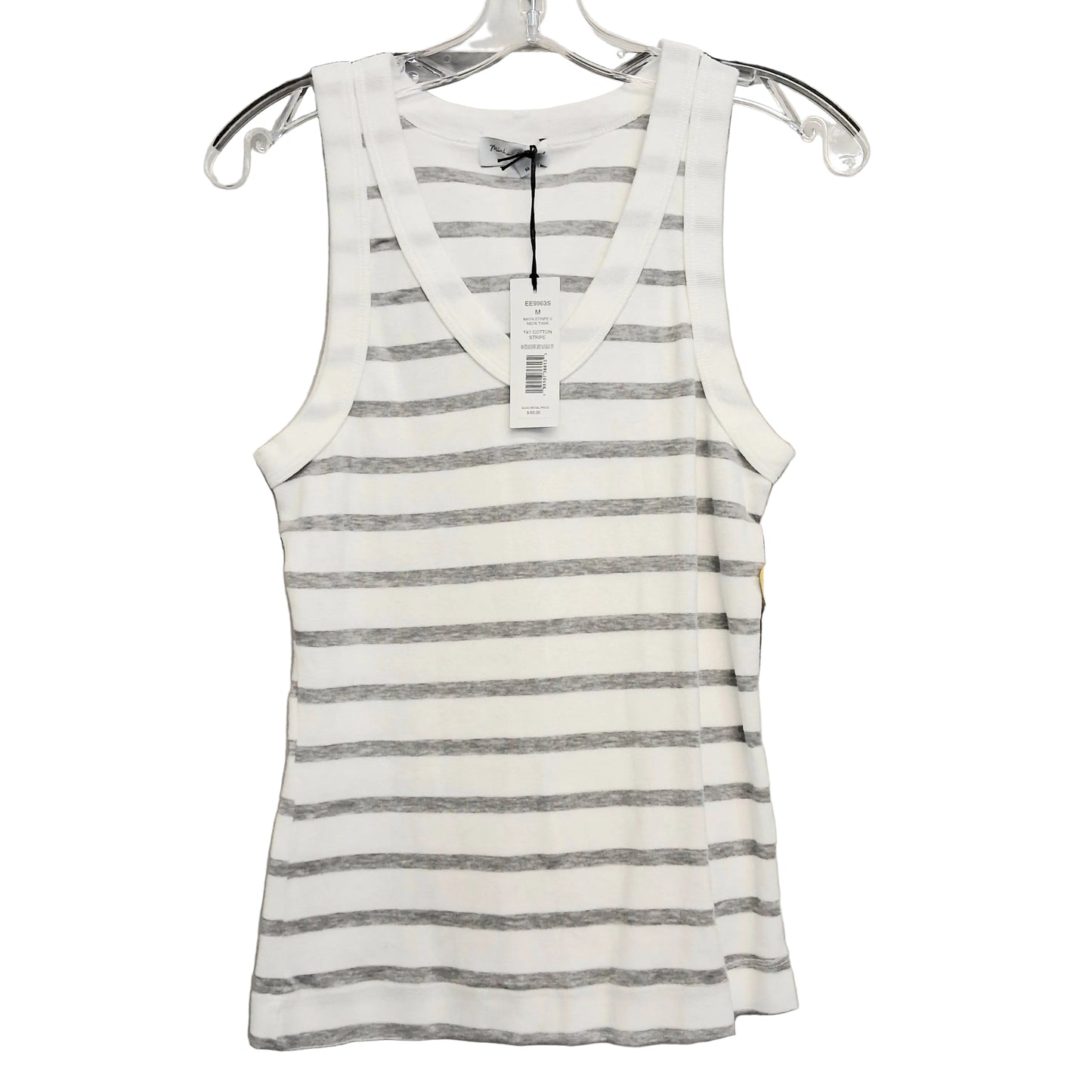 Top Sleeveless Basic By Michael Stars In Striped Pattern, Size:M