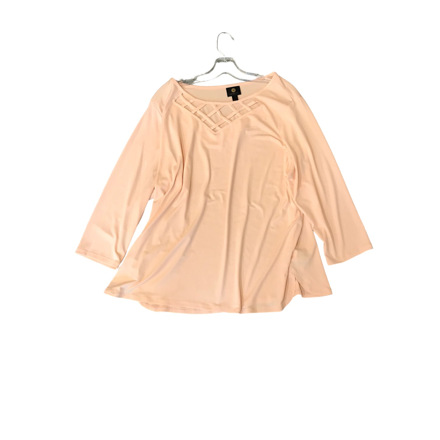 Top Long Sleeve Basic By Jm Collections  Size: 1x