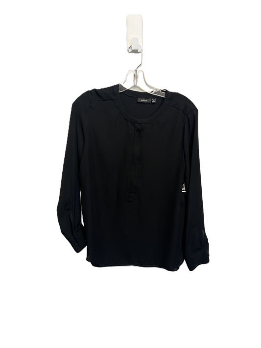 Top Long Sleeve Basic By Apt 9  Size: M