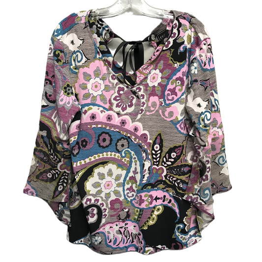 Top Long Sleeve By Coco Bianco  Size: L