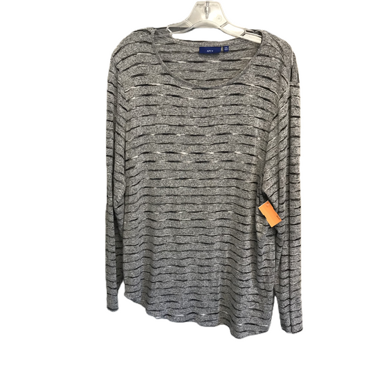 Top Long Sleeve By Apt 9  Size: 1x