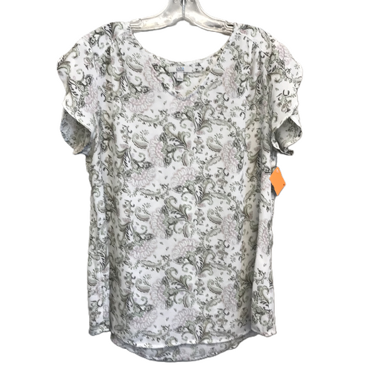 Top Short Sleeve By Croft And Barrow  Size: L