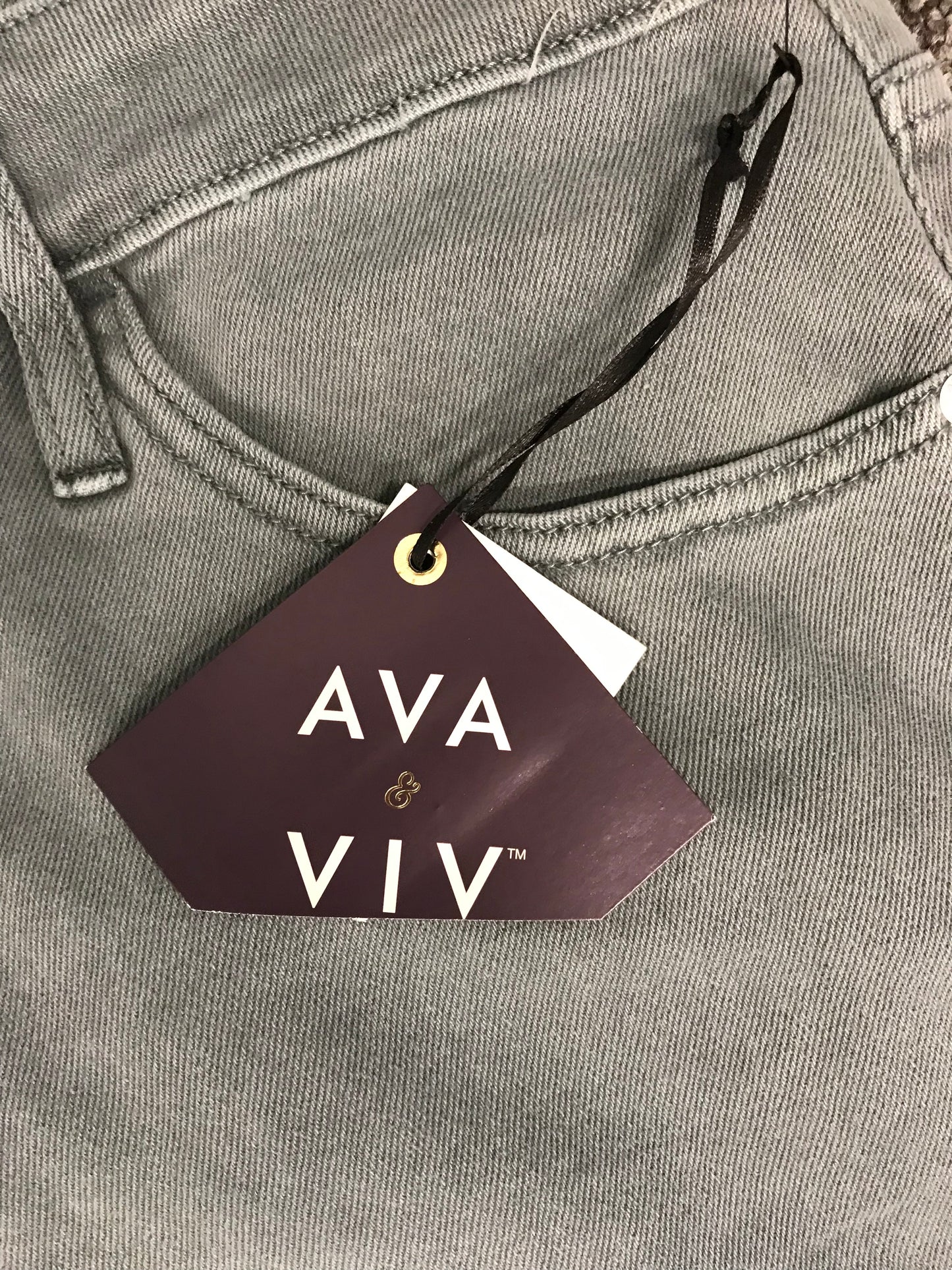 Jeans Straight By Ava & Viv  Size: 18
